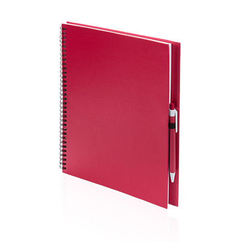 Libreta y bolígrafo