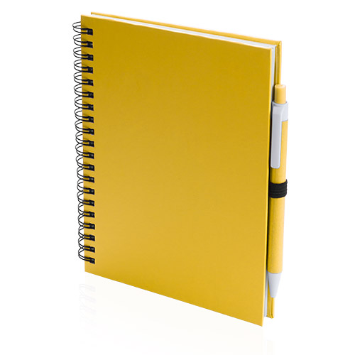 Libreta y bolígrafo