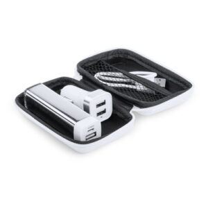 Power Bank 2600 mAh y cargador 2100 mAh (SKU: 5046)