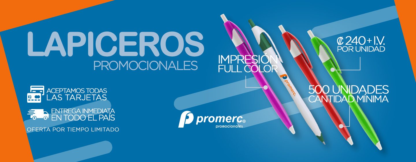 lapiceros promocionales promerc