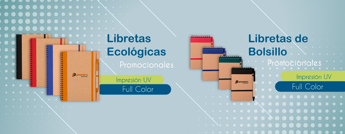 Cubo Ecológico con Notas Adhesivas Promocionales Promerc
